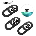 FONKEN 유설 웹캠 커버 휴대폰 렌즈 Antispy 카메라 아이패드 맥북 웹 노트북 PC 태블릿 개인 정보 보호 스티커 샤오미 들어 1pcs : 02대흥