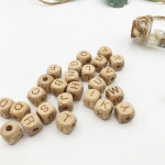 비즈공예재료 알파벳 비즈 팔찌만들기재료 12mm 악세서리부자재 : 하비스푼