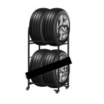 이동식 타이어 스탠드 랙 카센터 거치대 정비소 선반 : 트리스직구