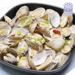 냉동 피바지락 1kg (500g x 2팩) 바지락 칼국수 조개 해물 술찜 : 천부씨푸드