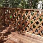 옥상 평상 야외 테라스 조립식 캠핑 정원 이동식 나무 : 하이플랜2