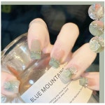 네이처스 파머 컬렉션 네일팁 24p Z-114 풀잎 동백이 : 착한직구컴퍼니