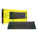 커세어 K55 CORE RGB 저소음 멤브레인 게이밍 키보드 : 커세어 공식 브랜드 스토어