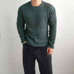 머슬핏니트 남자얇은니트 워셔블니트 : 리얼타임