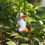 귀여운 오리 양모 펠트 인형 만들기 DIY 패키지 세트 : 프롬라이아