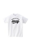 Hoxy 혹시모토 로고 반팔 티셔츠 화이트 : 9X-custom