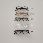 스텝 라운드 뿔테 안경 5color : bluecity