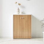 현관 신발장 거실장 양문 도어 광폭 속깊은 이동선반 수납장 600 주방수납 : 홈앤퍼니