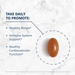 메타제닉스 D3 10,000 비타민D(비타민K2) Non-GMO 글루텐프리 60 소프트젤 : 호순도순