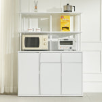 편의점그거 수납플러스 3칸 탕비실 모듈 선반 수납장 재활용 분리수거함 : 데코라인