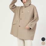 단톤 발마칸 코트 여성 봄 후드 코트 2컬러 24ss : 미스터재팬