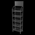 과자진열대 이동식 편의점 펜트리 수납 간식 매점 랙 : 구구직구상회