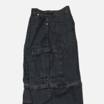 쿠폰 아워룸 데일리 멀티카고 투웨이 데님팬츠 스트릿 카고청바지 (1color) 머스마스 : 머스마스