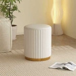 수납 스툴 엔틱 보조 둥근 체어 의자 침실 소파 작은 카페 라운지 미니 메이크업 쇼파 원형 : 영천로컴퍼니