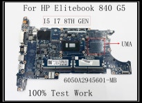 HP Elitebook 840 G5 노트북 메인보드, 6050A2945601-MB, I5 I7 8 세대 CPU, UMA DDR4 100% 테스트 작업 : MrJin4455