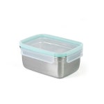 스텐락 밀폐용기 반찬통 김치통 찬기 직사각 A 1000ml : 마니또야