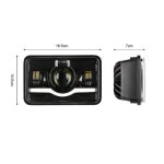 5파이led led5파이 4X6 LED 헤드라이트 주행등 Hi 10파이엘이디 3파이2색led : bo1