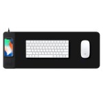 무선충전마우스패드 게이밍 키보드 롱 장 책상 매트 : 고마마켓