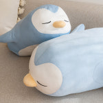 냉귄이 펭귄 슈퍼쿨 인견 냉감 아이스펭귄쿠션 바디필로우 롱쿠션 긴베개 L : 한빛카페트