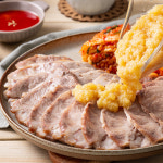 복선당 마늘 목전지 보쌈 465g (마늘소스/참소스/새우맛양념 소스 3종) : 복선당