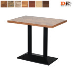 도리퍼니처 주물 이선발 900 테이블 (7가지 상판) / 업소 가게 식당 카페 커피숍 외발 철제 조립식 4인 식탁 : 도리퍼니처