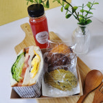 수제 간식세트 샌드위치박스 마들렌 답례품 대절버스간식 세미나 회의 도시락 서울 경기 인천 : 샌드위치 배달 - 샌달