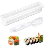 김밥말이 DIY 스시 메이커 초밥 주방 도구 만드는 기계 롤러 쌀 몰드 바주카 야채 고기 롤링 가제트 1PC : 추추추상회