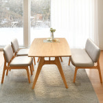 하이목스 이지리빙 릴렉스 이지벤치 낮은식탁 원목의자 : 뉴플러스퍼니처