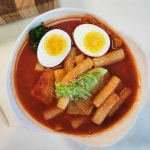 방촌시장 원조 떡볶이 놀면뭐하니 밀떡 40년전통 646g 2~3인분 밀키트 납작만두 국물떡볶이 : 기브코리아