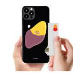 갤럭시S24울트라 케이스 겨울간식 에폭시톡 카드 3D곡면하드 플러스 : 셀나라