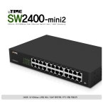 ipTIME SW2400-MINI2 아이피타임 POE 스위칭허브 기가비트 24포트 인터넷허브 : 마왕툴스