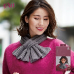 [COGIT] 토오스다케 화사한 니트 리본 목도리 머플러 (70~29cm) : 그린에버