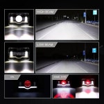 5파이led led5파이 4X6 LED 헤드라이트 주행등 Hi 10파이엘이디 3파이2색led : bo1