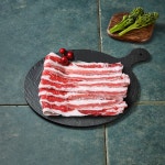 1등급 한우 우삼겹 대패 구이용 업진살 300g : 조은장터 한우