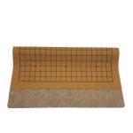 바둑 Easytoday Weiqi 체스 보드 어 이동 게임 합성 가죽 스웨이드 한쪽 19 라인 표준 국제 : 추추추상회