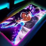 애니 드래곤 대형 RGB 마우스 패드 XXL 게임 Mousepad LED 게이머 매트 카펫 러그 큰 PC 데스크 키보드 : 추추추상회