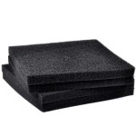 스펀지 50x50x2cm 물고기 탱크 수족관 생화학 면화 필터 폼 연못 여과 스폰지 패드 액세서리 내부 : 추추추상회