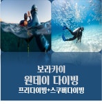 [보라카이체험다이빙] 프리다이빙+스쿠버다이빙+사진 및 영상 : 봄봄투어