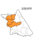 랜드맵V2 강원특별자치도 강원 I권역 (1.양구군 2.춘천시 3.홍천군 4.화천군) : 랜드맵
