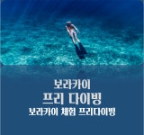 [보라카이프리다이빙] 전문다이빙센터 체험다이빙+호핑+고퀄리티사진 및 영상 : 봄봄투어