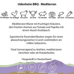 독일직구 로열 스파이스 - 우덴하임 지중해 향신료 믹스 200g 봉지 - 고기, 치킨, BBQ 허브 버터, 딥 및 드레싱용 향신료 - 독특한 맛... 