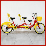 3인승 자전거 3인용 특수 커플 바이크 관광지 명소 : 최고야구매대행