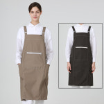 워크웨어 옥스포드소재 바리스타 카페 업소 공방 애견샾 네일샾 앞치마 : 우림유니폼