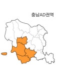 랜드맵V2 충청남도 충남 AD권역 (1.보령시 2.홍성군 3. 서천군 4.부여시) : 랜드맵