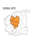 랜드맵V2 경상북도 경북 BL권역(1.안동시 2.예천군 3.의성군 4.대구광역시) : 랜드맵