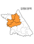 랜드맵V2 강원특별자치도 강원 E권역 (1.양구군 2.춘천시 3.인제군 4.홍천군) : 랜드맵