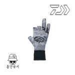 [땡처리] DG-77008W 다이와 동계용 쓰리컷 장갑 글러브 블랙카모 : 홍간낚시