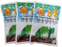 [조비] 작은농장 1kg 3개 복합비료 텃밭 산소잔디 가정원예 주말농장 : 우리농약농자재마트
