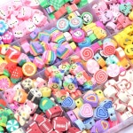 클레이 비즈 비즈재료 스페이서 주얼리 스마일 폴리머 제작용 구슬공예 하트 팔찌 : 린스하우스시즌5