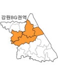 랜드맵V2 강원특별자치도 강원 BG권역(1.인제군 2.홍천군 3.춘천시 4.양양군) : 랜드맵